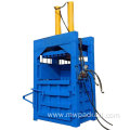 vertical cardboard baling press machine waste paper baler